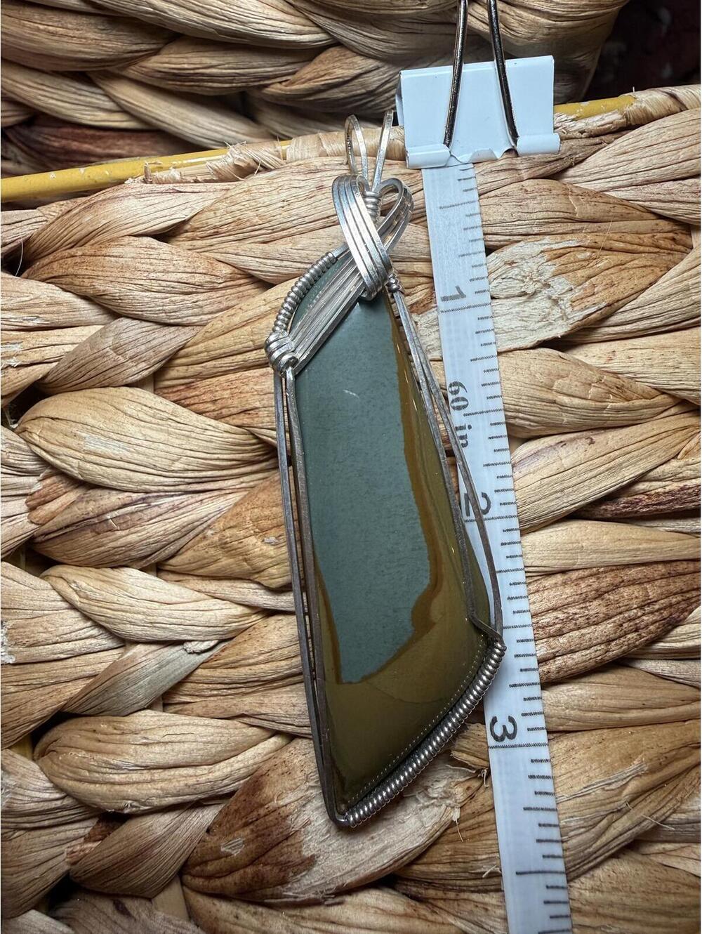 Polychrome Jasper Pendant